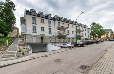 Budynek wielorodzinny z częścią usługową przy ul. Podwale w Łańcucie